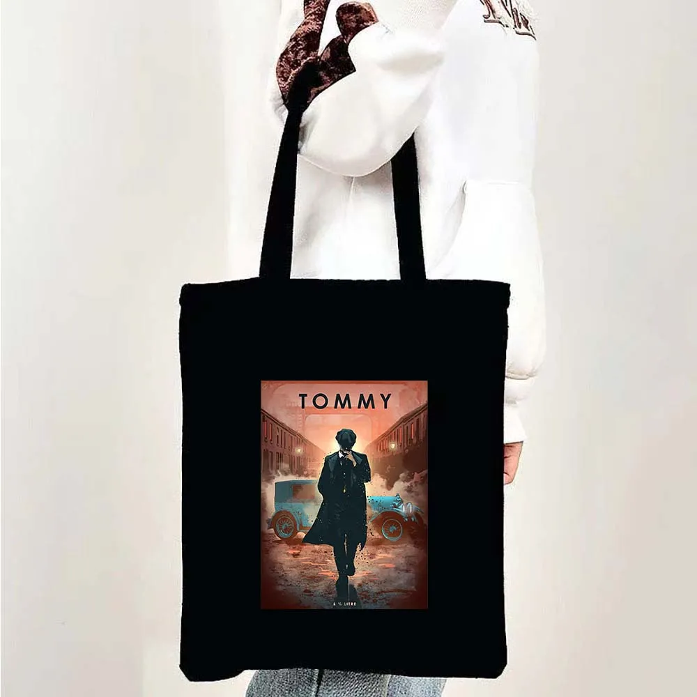 TV Program Canvas Shopping School Cotton Handbag Harajuku Shoulder Bag