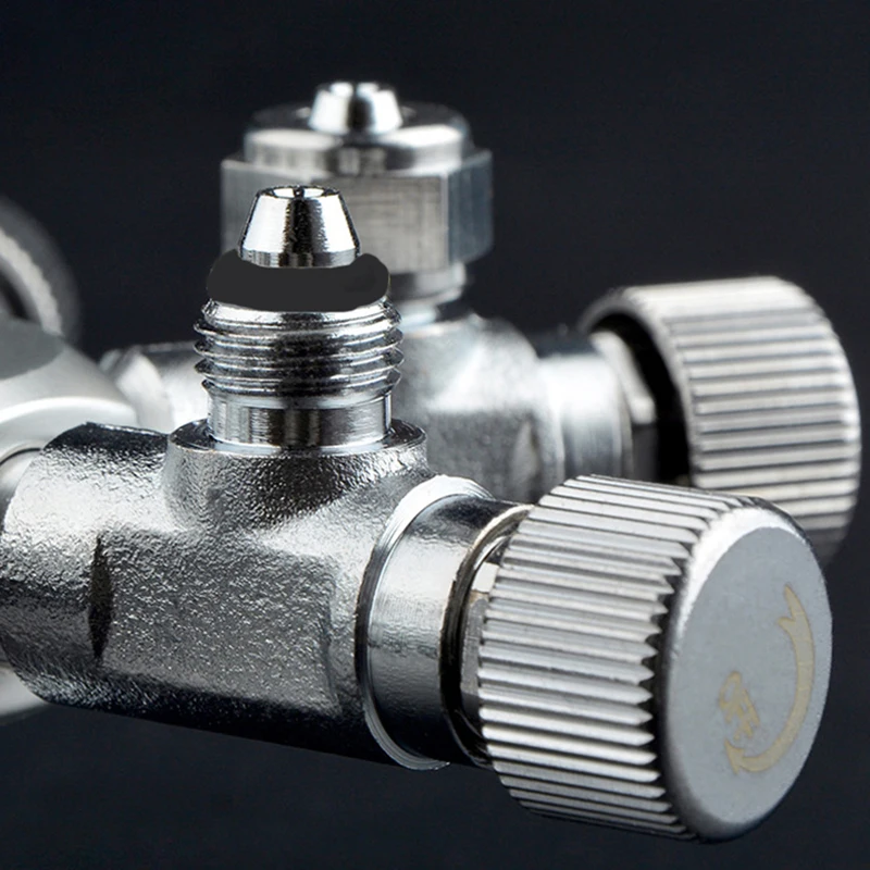 Detalle 3 de Electroválvula Stainless Steel Multi Way Aquarium CO2 Splitter Distributor Check Valve Solenoid Valve CO2 Regulator Fish Tank Accessori Otras válvulas