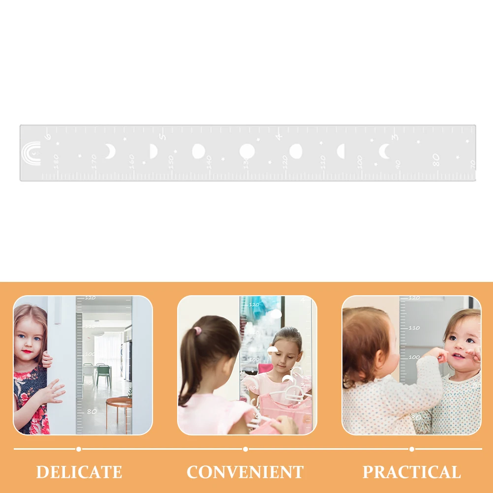 

Height Measurement Patch Growth Ruler Measuring Chart for Wall Stick Mirror Sticker