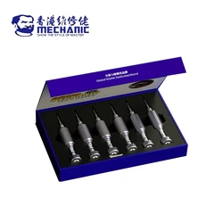 Kit di cacciaviti meccanici ad alta durezza Convex Cross Torx T2 Y0.6 Pentalobe Phillips per strumento di apertura per riparazione tablet orologio telefono