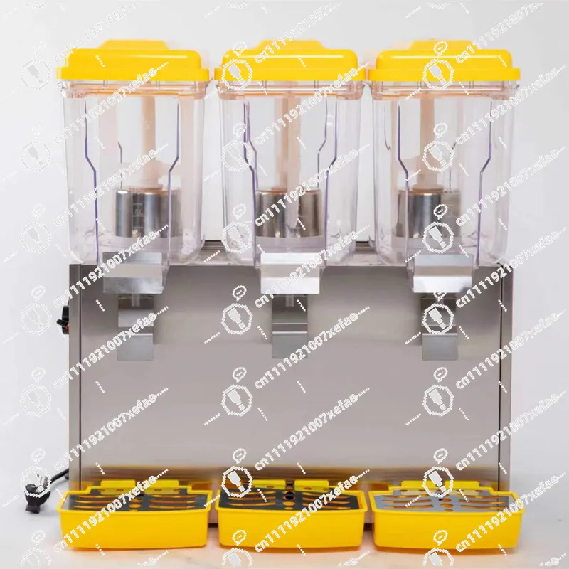 

Stainless Steel 3X16L Cold Drink Machine 220V Large Juice Beverage Machine