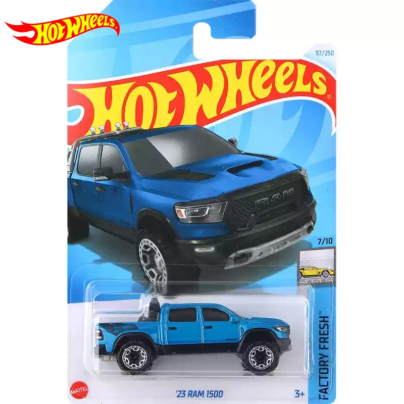 24M Original Hot Wheels Car 23 Ram 1500 Toy for Boy Scale 1/64 Diecast Vehicle Metal Model Factory Fresh Collector Birthday Gift