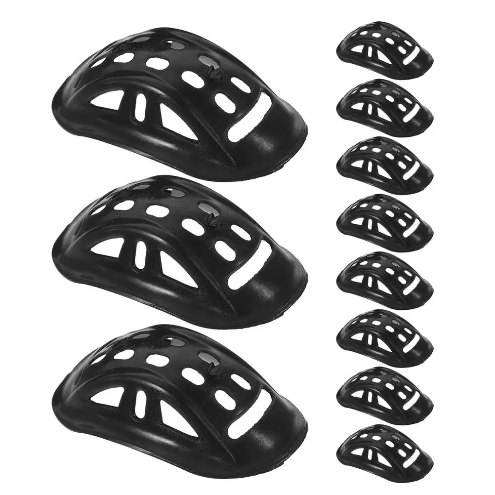 24pcs Safety Chin Rest Ergonomic Hard Hat Attachment Plastic Construction Factory Electrical Maintenance Work