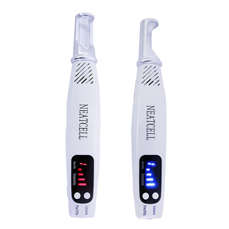 Portable Picosecond Laser Pen Red and Blue Light Therapy Tattoo Scar Mole Freckle Pen Acne Skin Pigment Removal Beauty Instrum