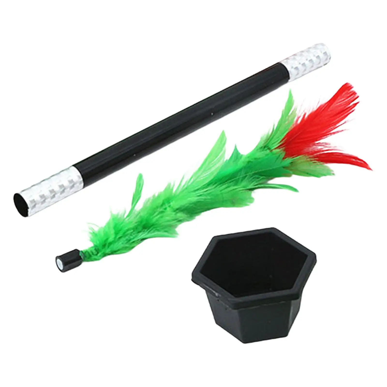 Flower Rod Trick Show Prop Toys Flower from Rod in Classic toy rod Trick for Beginner Show Prop Toy, Show Accessories