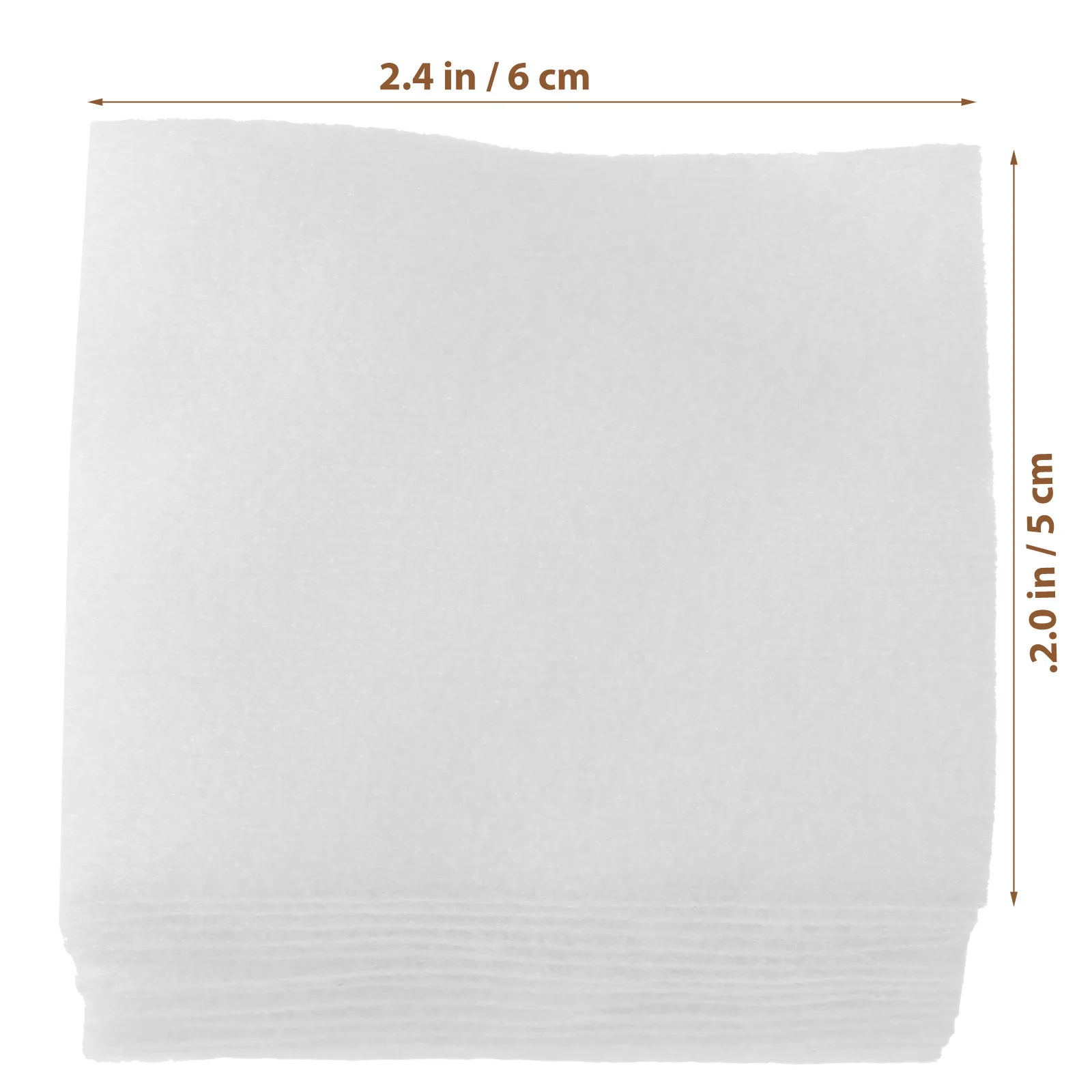 1000 Stuks Ultra Dunne Make-Up Wattenschijfjes Wegwerp Zachte Absorberende Facial Katoen Remover Pads Voor Make-Up Nail Art Huidverzorging