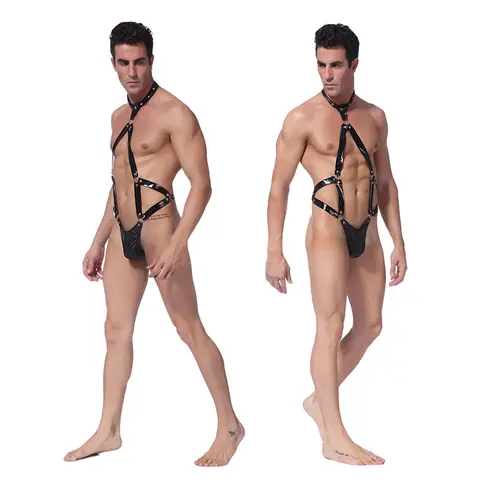Sexy erotische bdsm volwassen heren slipje meid voor man string ondergoed seksspel cosplay rollenspel kostuum 18 lederen pak vermomming