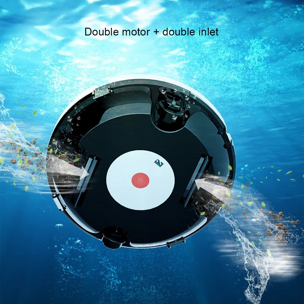 Fully Automatic Pool Cleaning Robot Waterproof Wireless Smart Pool Robot Underwater Vacuum Cleaner with Self Parking Function