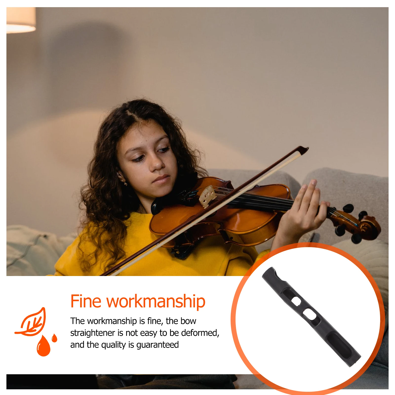 

Bow Grip Corrector Straightener Violin Bow-holder Practical Grips Tool Musical Instrument Accessory