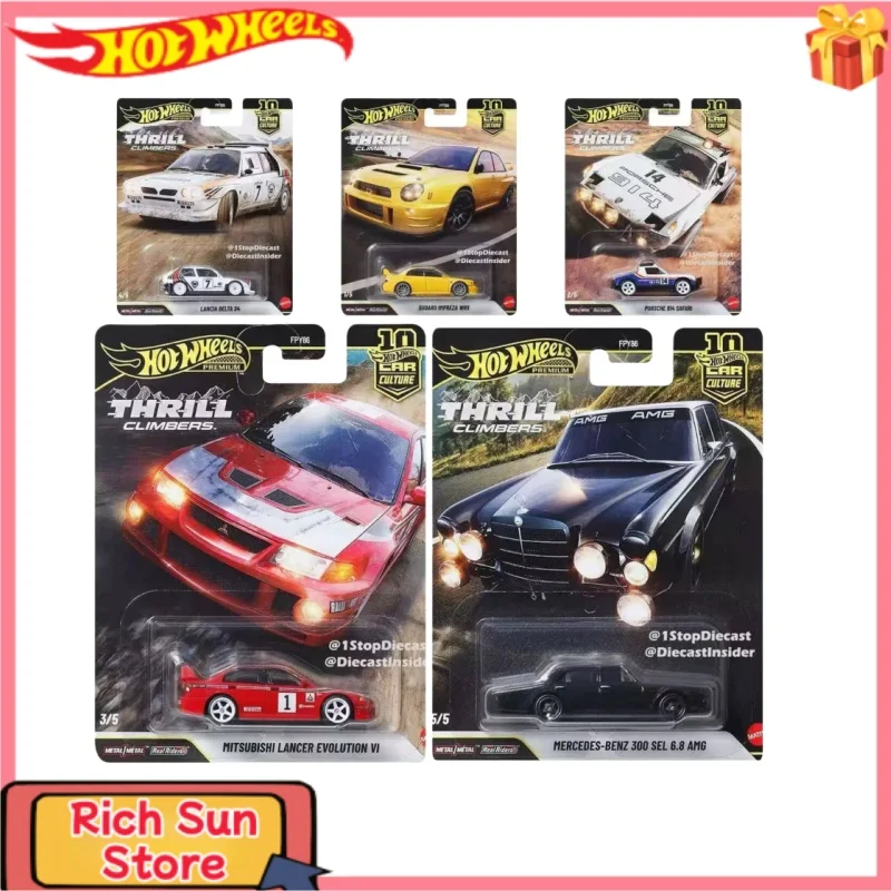 

2026 новейший новый набор альпинистов Hot Wheels для культур автомобилей, 1/64, коллекционные литые под давлением автомобили, заводские герметичные автомобили