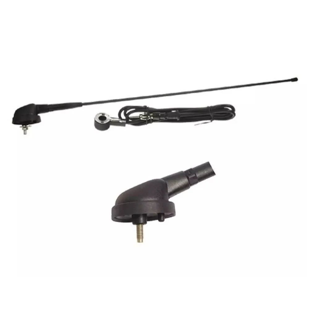 1 szt. Zestaw anteny dachowej z podstawą i kablem do FIAT Punto Marea Ulysse Multipla Ducato Doblo, kabel 1200 mm, maszt 400 mm, zamiennik