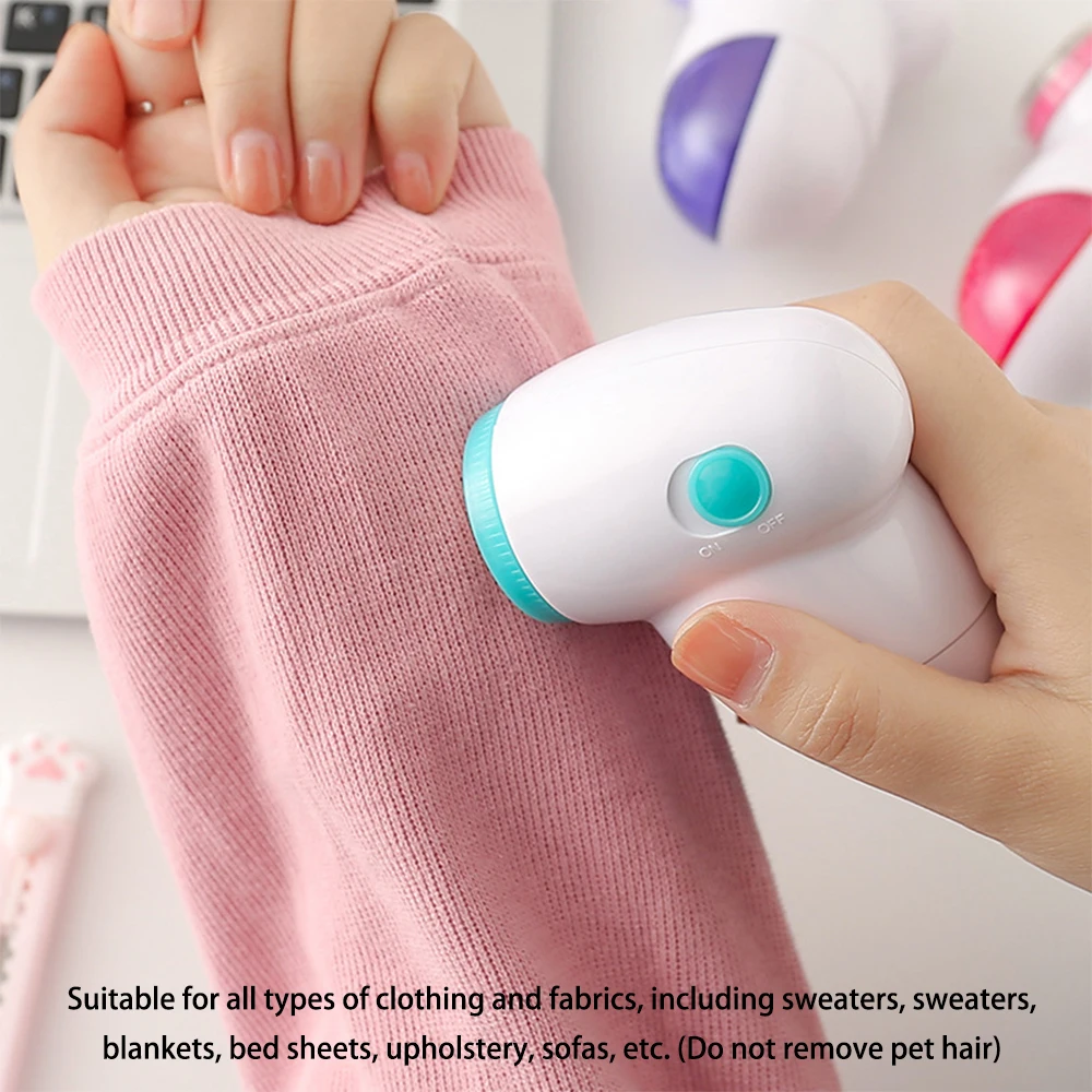 Mini Electric Lint Remover Portable Clothes Fabric Shaver Hair Ball Trimmer Remove Sweater Pilling Machine Hairball Trimmer