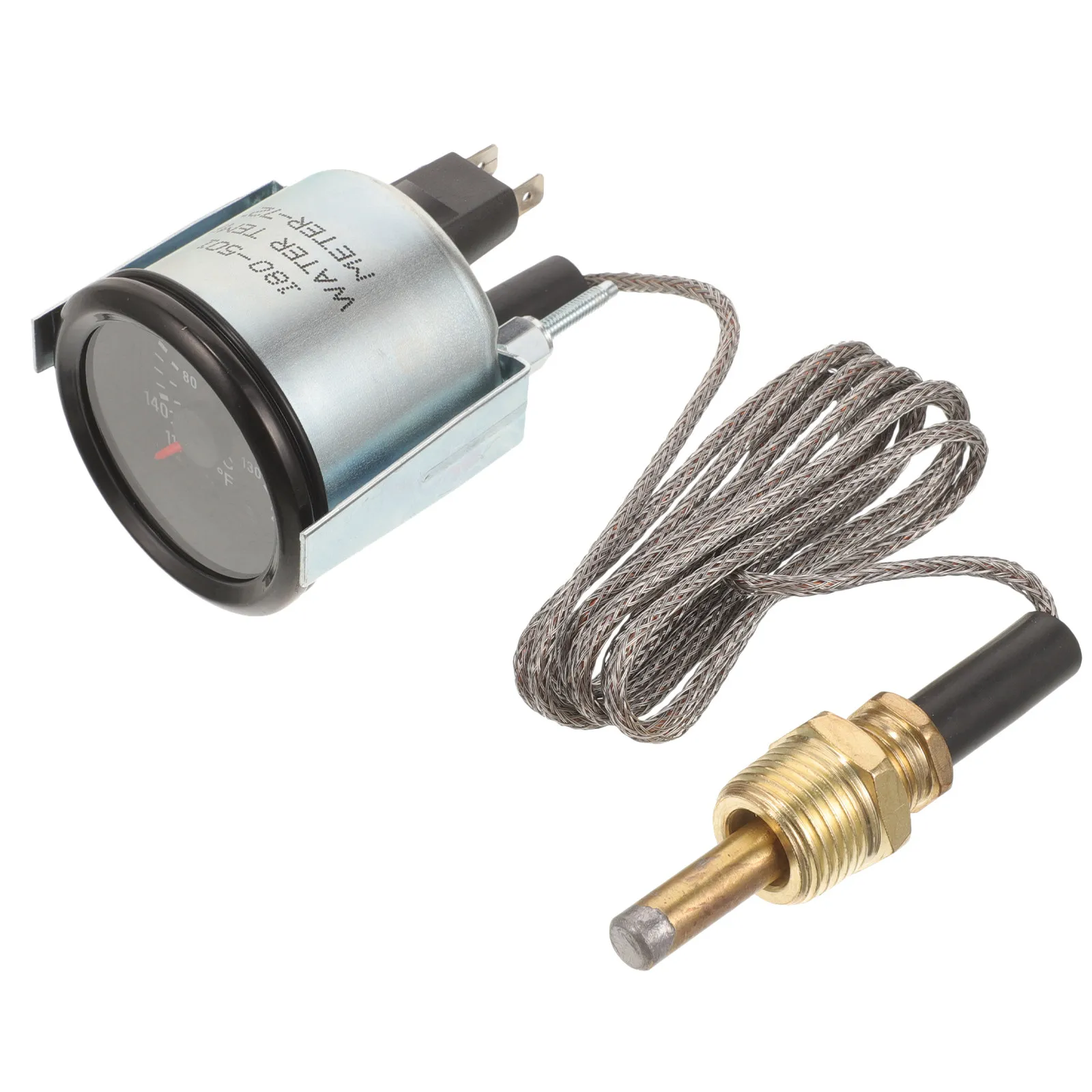 

1Set Mechanical Water Temperature Gauge 2 Inch Dual Scale Sensor Real-Time Car Engine Overheat Protection Water Temperature
