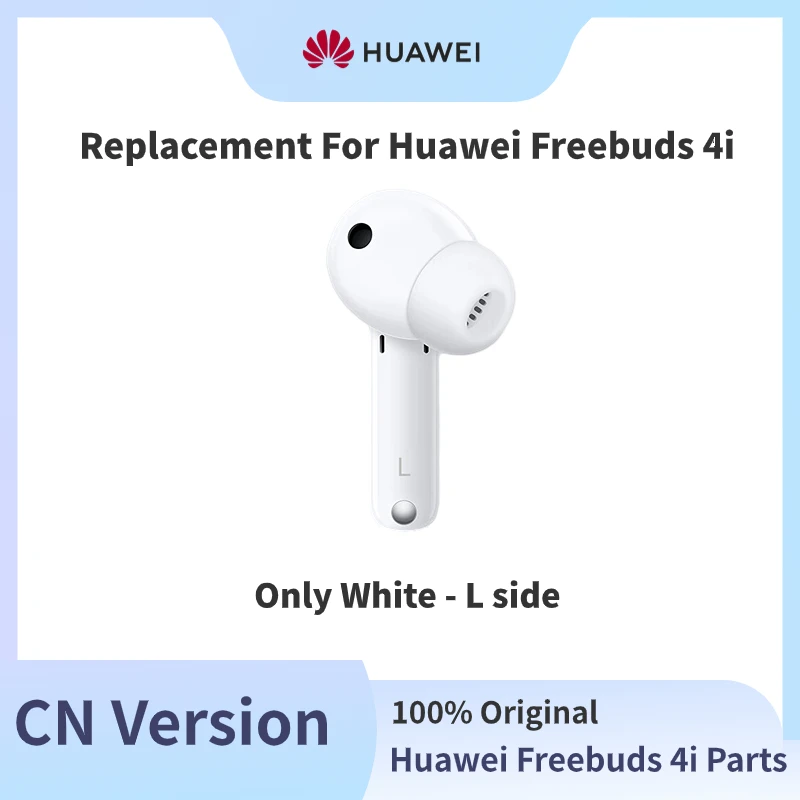 Оригинальные запчасти для замены беспроводных Bluetooth-наушников Huawei FreeBuds 4i, один левый правый или зарядный Чехол, аксессуары
