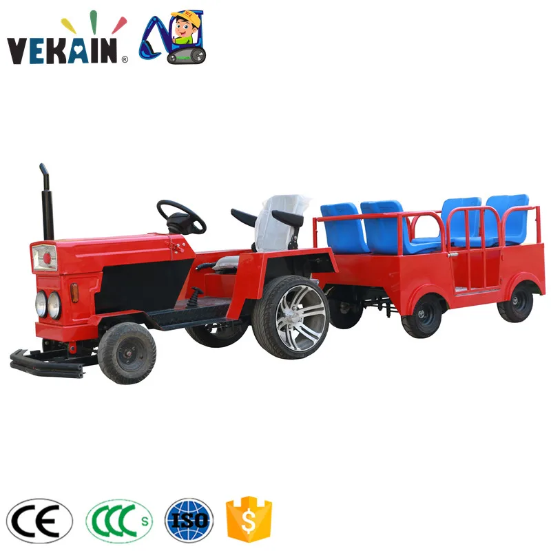 Fairground Equipment Rides Electric Little Tourist Train for Sale