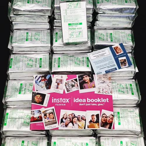 Fujifilm Instax Mini película borde blanco 10-60 hojas Instax Mini LiPlay 12 11 9 8 7s 70 90 SP2 LINk cámara instantánea papel de película fotográfica