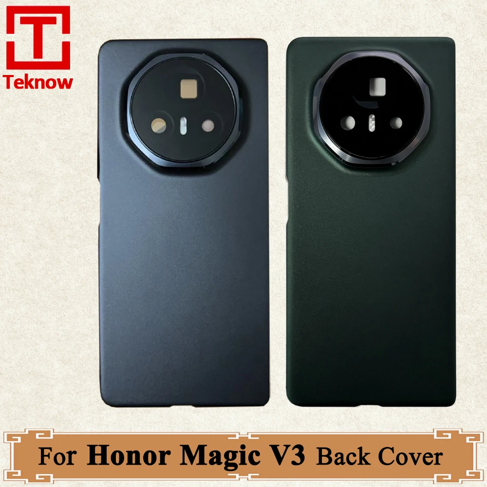 AAA+ quality Back Battery Cover For Honor Magic V3 Back Cover Housing Door FCP-AN10 FCP-N49 Rear Case Replacement Parts