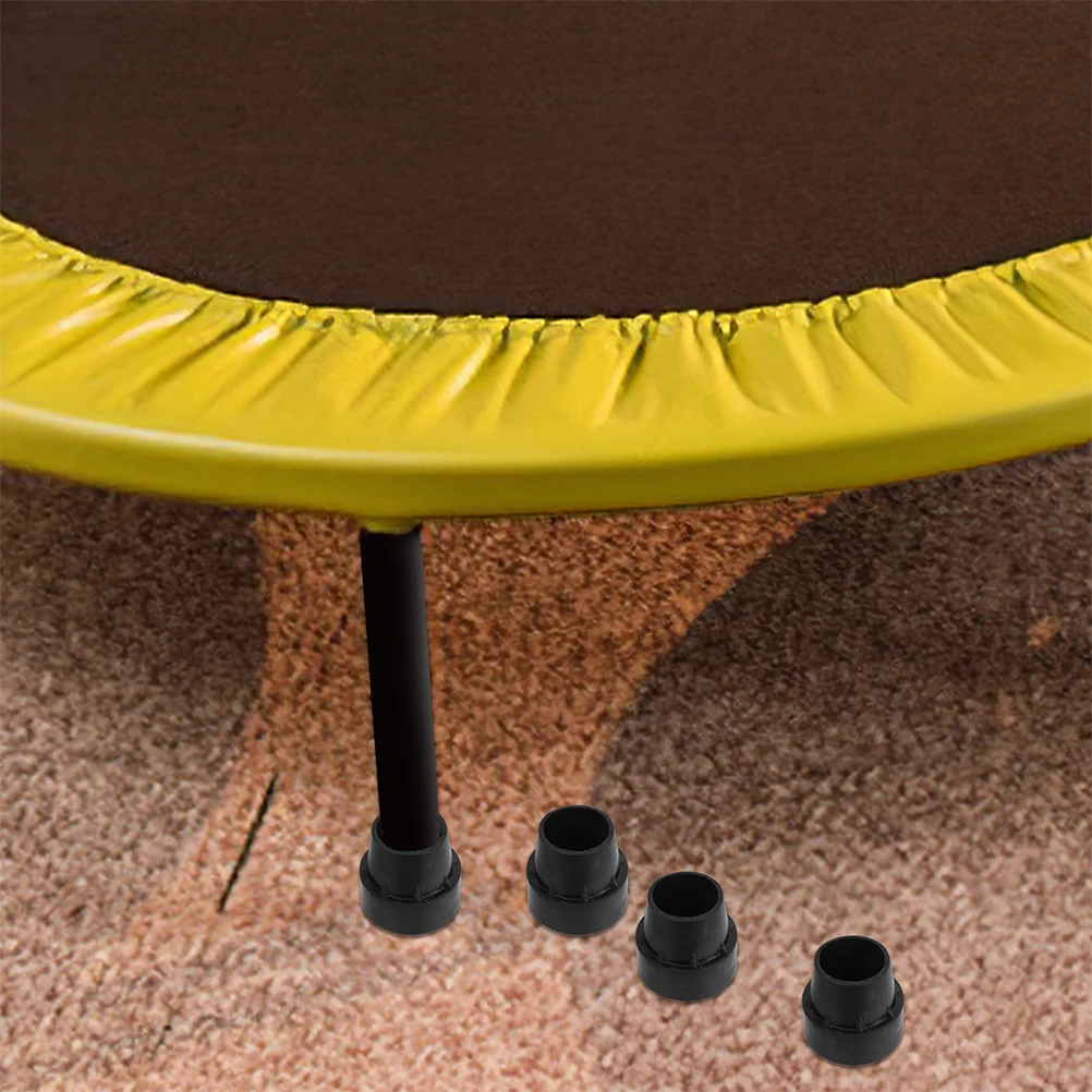 

8pcs Trampoline Rubber Leg Caps Anti-Slip Covers Shock Absorbing Replacement Parts Sturdy Foot Pads For Indoor Outdoor Use Noise