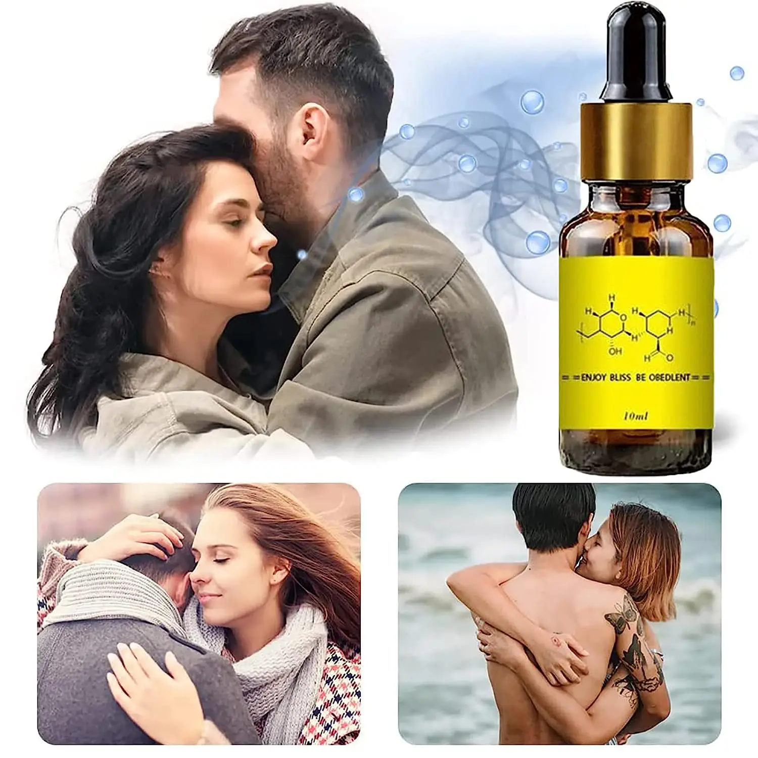 Phéromone Androstenone pour Homme et Femme, Huile Sexuelle Épaisse, Enejand Ensnare Your Dreams, sexuellement Sexy Longue Durée