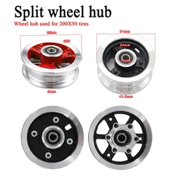 8 inch electric Split wheel hub for 200x50 Wheel Scooter solid tyres Modification accessories