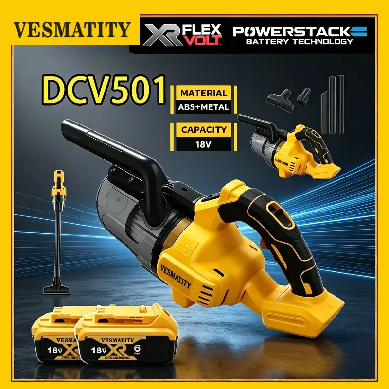 VESMATITY Grinder Cutter Electric Wrench Polisher Vacuum Jigsaw Multifunctional Tools for 18V 20V High Performance