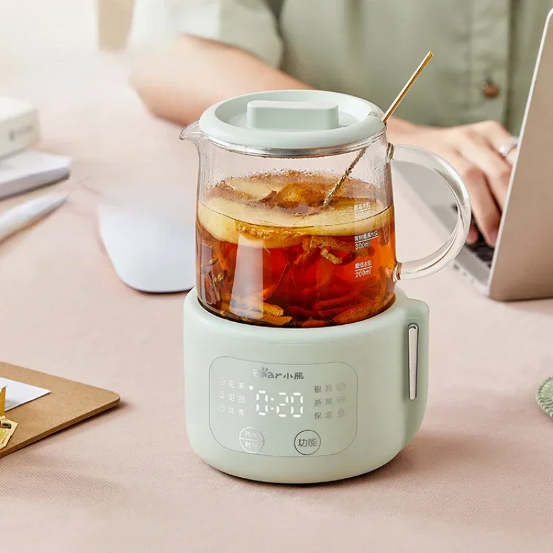 Electric Stew Cooker Small Office Health Care Hot Milk Scented Tea Tea Brewing Pot Health Pot Multi-Functional Health Bottle