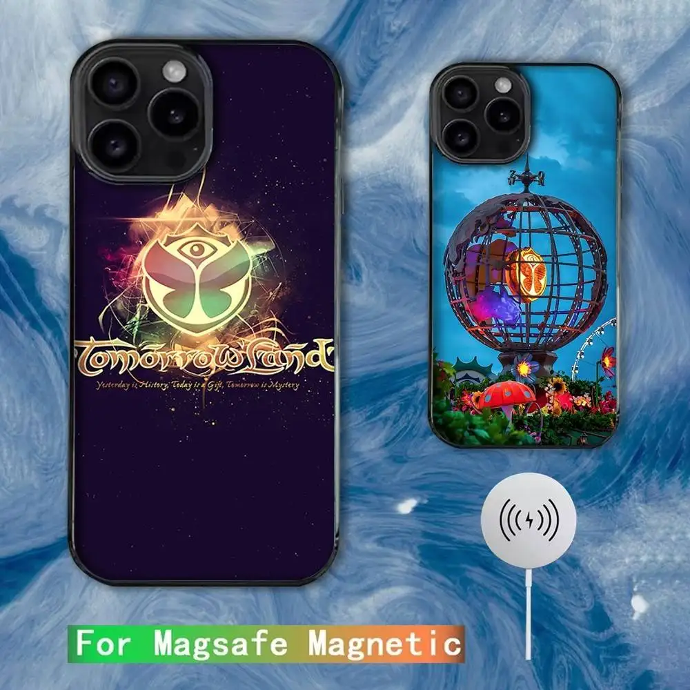 

Music Festival Tomorrowlands Phone Case For iPhone 16e,16,15,14,13,12,11,Plus,Pro,Max,Mini Magsafe Magnetic Wireless Charging