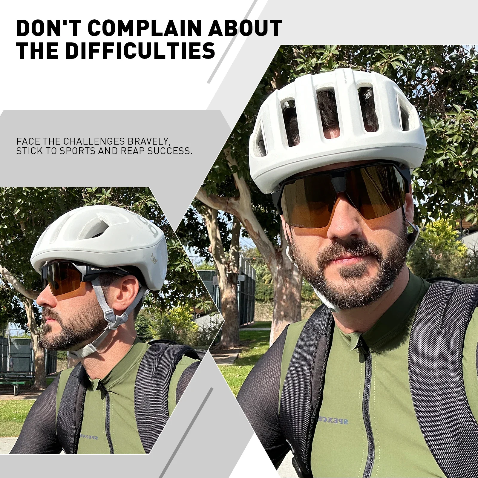 Kapvoe venda ciclismo óculos de sol uv400 polarizado óculos de pesca dos homens ao ar livre bicicleta estrada esportes condução da motocicleta óculos