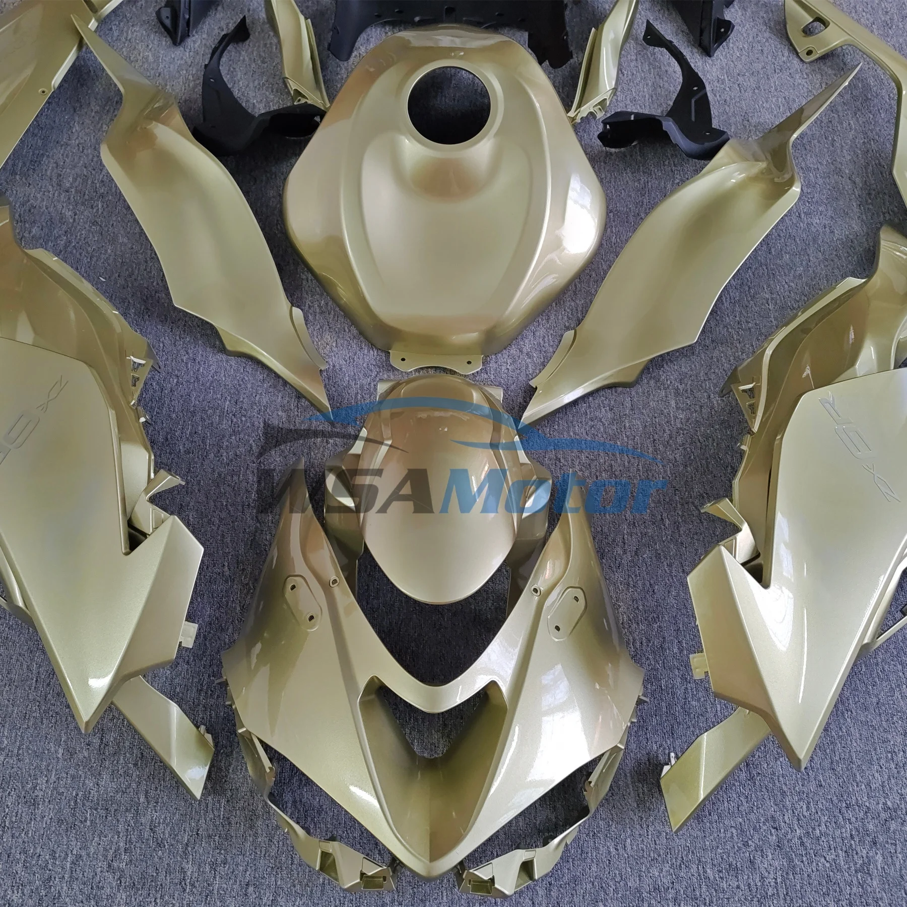 

Новый комплект обтекателей из ABS-пластика для мотоцикла KAWASAKI Ninja ZX6R 636 ZX-6R 2023 2024 2025 (полный комплект обтекателей кузова)