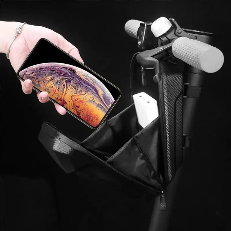 EVA Electric Scooter Hanging Storage Bag Waterproof Universal Fit Bicycle Front Pocket for Outdoor Leisure Riding