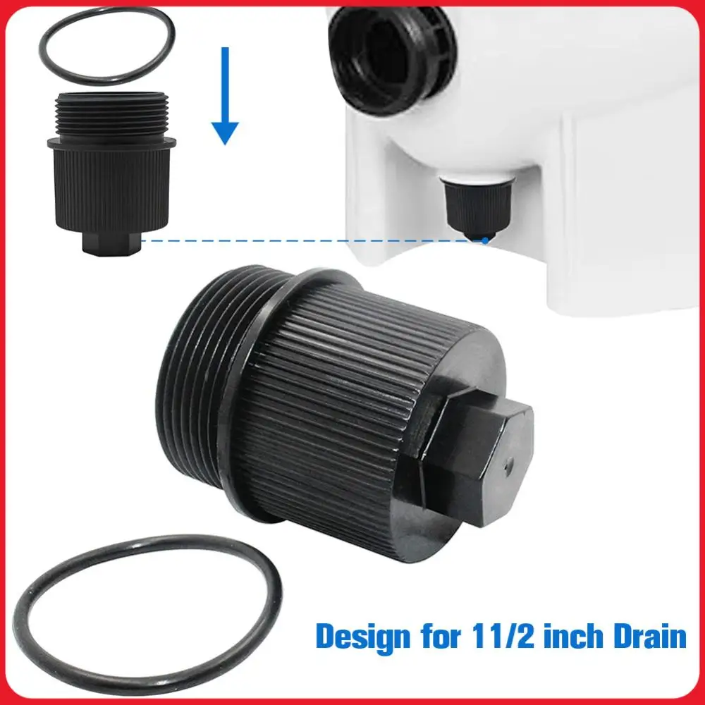 Conjunto de Tampa de Dreno 190030 com O-Ring para Dreno de Piscina, Conjunto de Tampa de Dreno para Peças Pentair FNS Plus Clean and Clear Plus