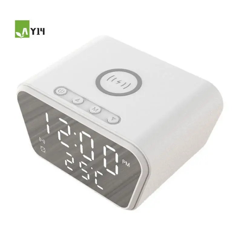 

AY14 - Умный беспроводной будильник 15W с LED-дисплеем, отображением времени, календаря и температуры