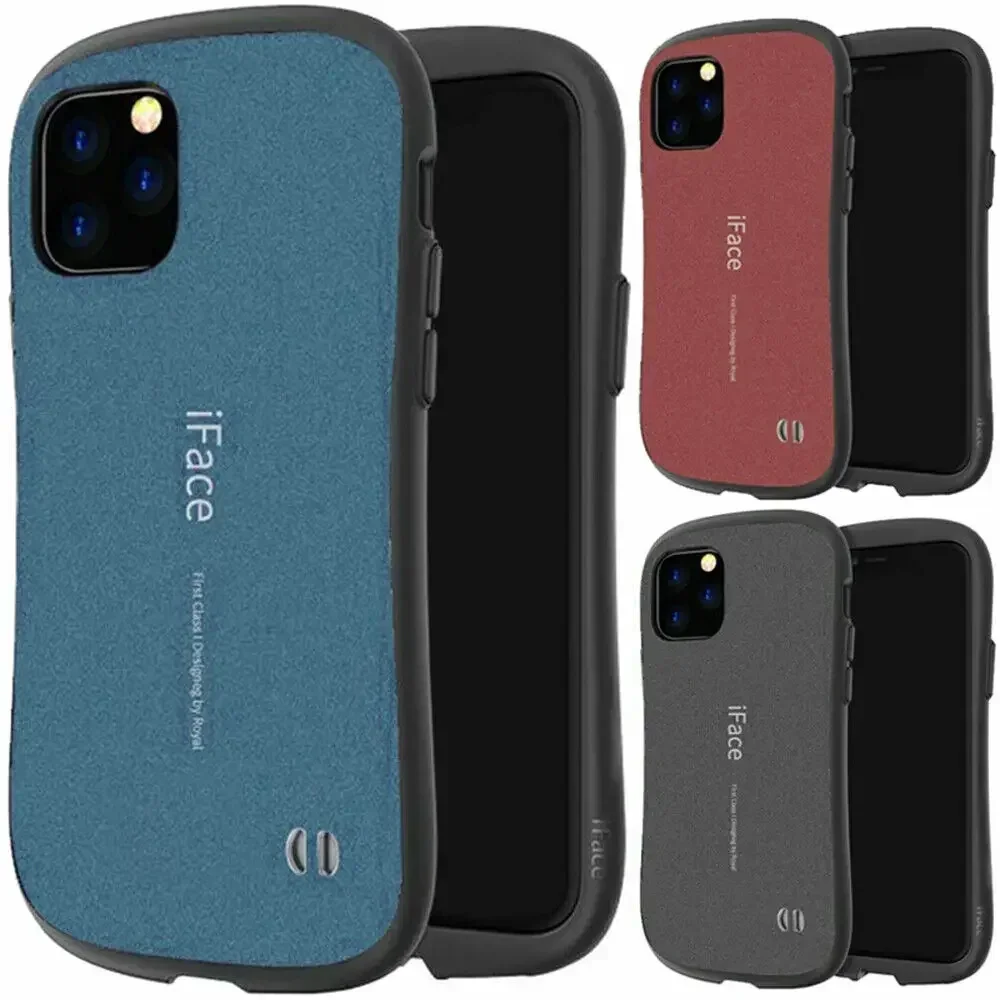 iFace Mall Matte Texture Case for iPhone iPhone 16 15 14 13 12 11 Pro Max SE2 XR XS Max Hybrid Shockproof Frosted Cover