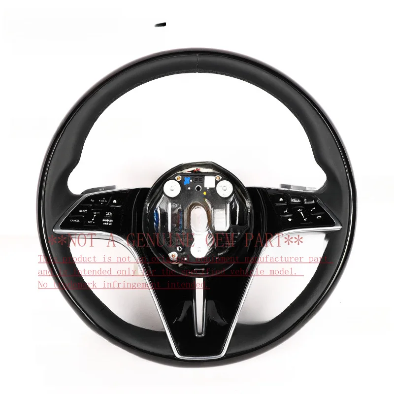 For Mercedes-Maybach S350 S400 E Series Wood Grain Steering Wheel Horn Shell Decorative Cover