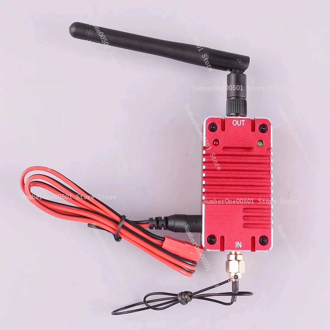 2.4G model aircraft remote control extension 4W high power aerial drone modified power amplifier signal amplifier aircraft