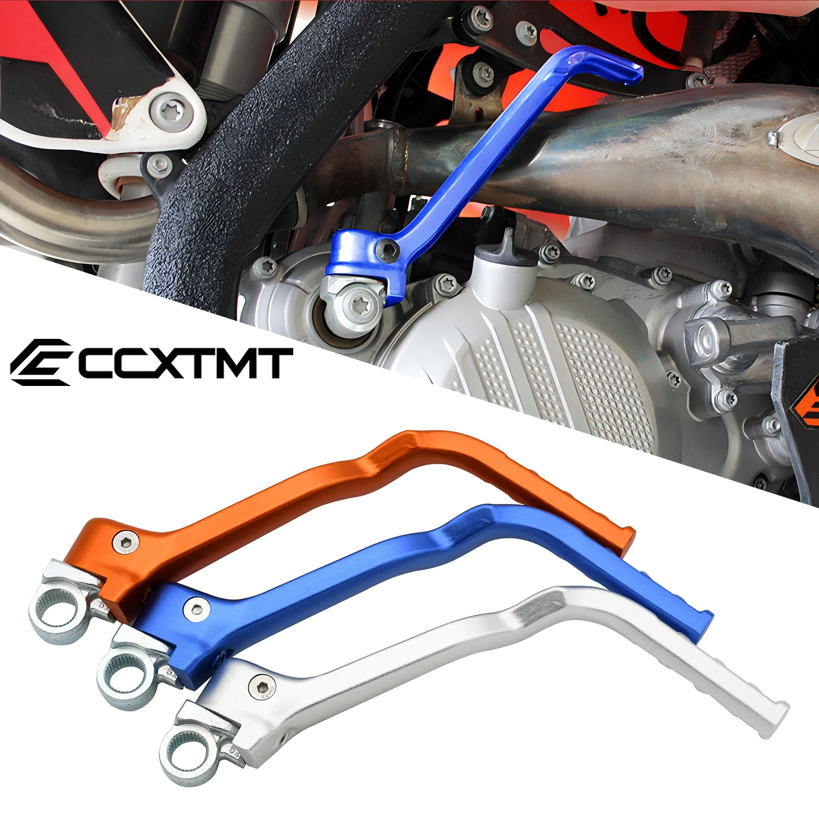 

Motocross CNC Aluminum Forged Kick Start Starter Lever Pedal For KTM SX XC XCW XCF XCFW SXF EXC EXCF 250-500 For Husqvarna TE TC