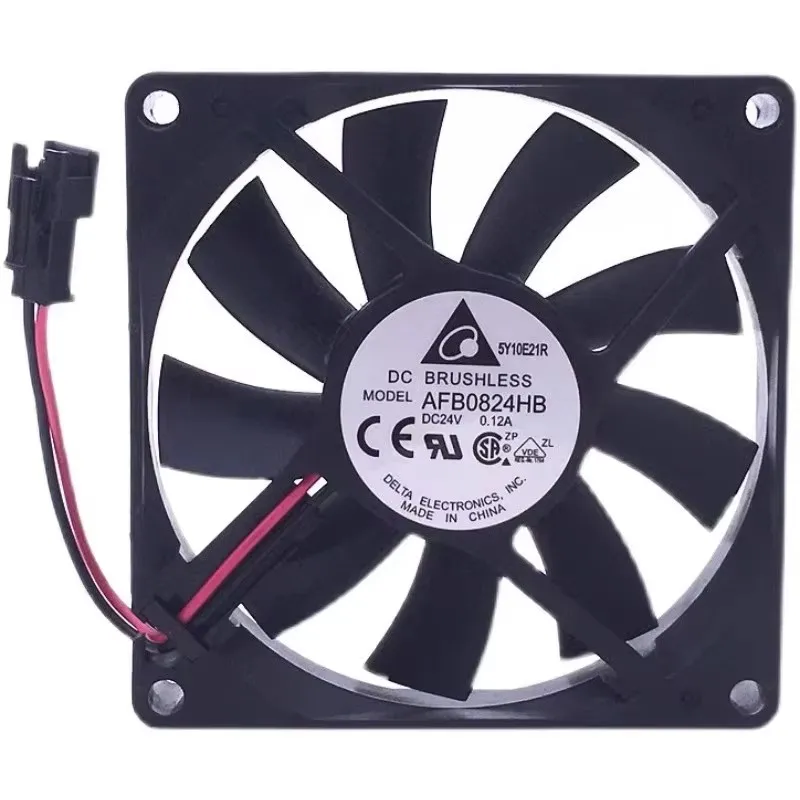 

Original AFB0824HB 80 * 80 * 15mM 24V 0.12A 8CM dual ball frequency converter cooling fan