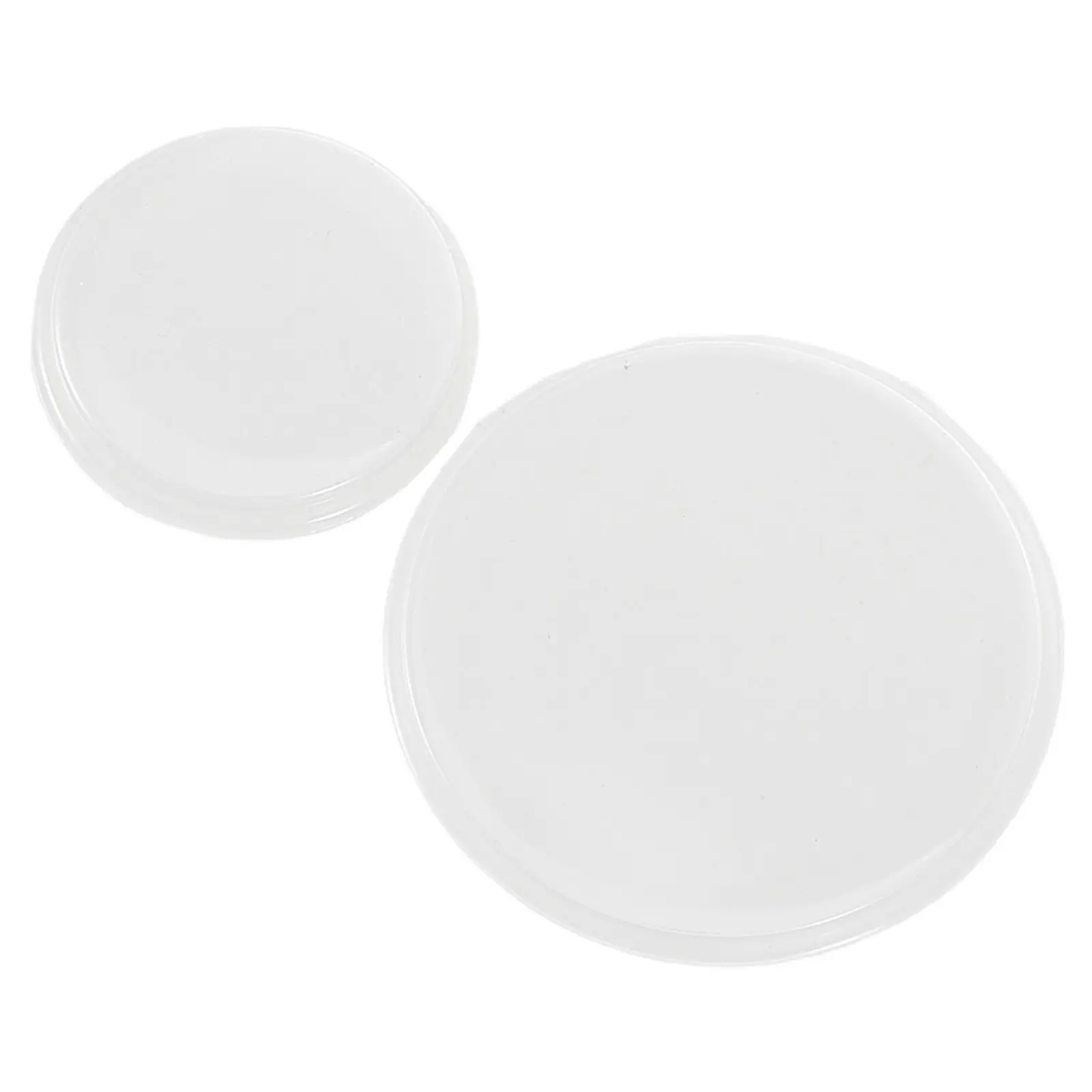 2Pcs Stethoscope Diaphragm Accessories Stable Pediatric and Adult Replacement Parts for Accurate Diagnosis Professional Use