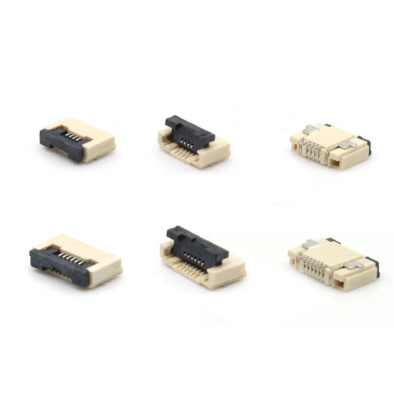 0.5MM FPC/FFC Connector with Flip-top Down Connector H2.0 Soft Cable Socket
