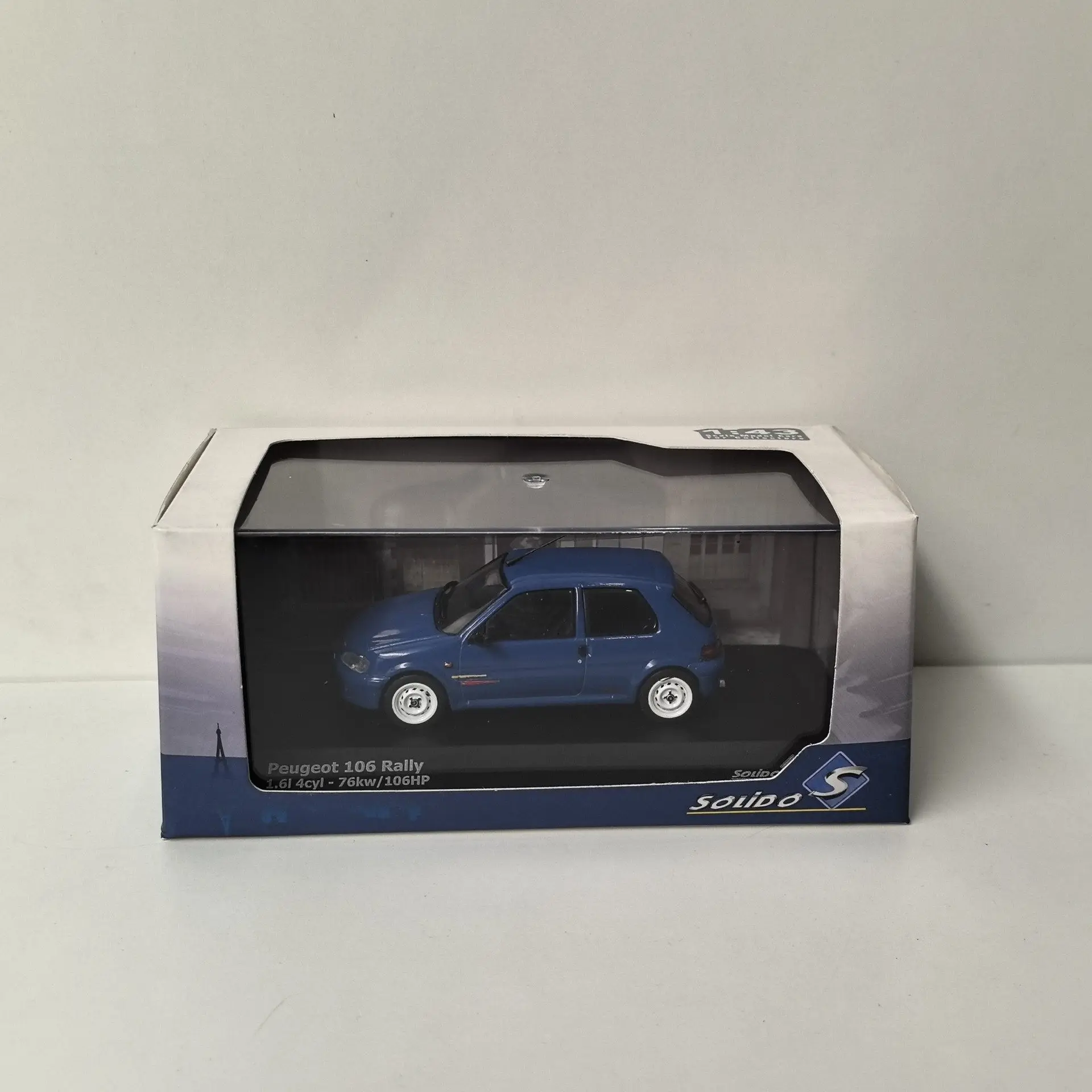 

Diecast SOLIDO 1/43 Scale 106 RALLY 3V Alloy Car Model