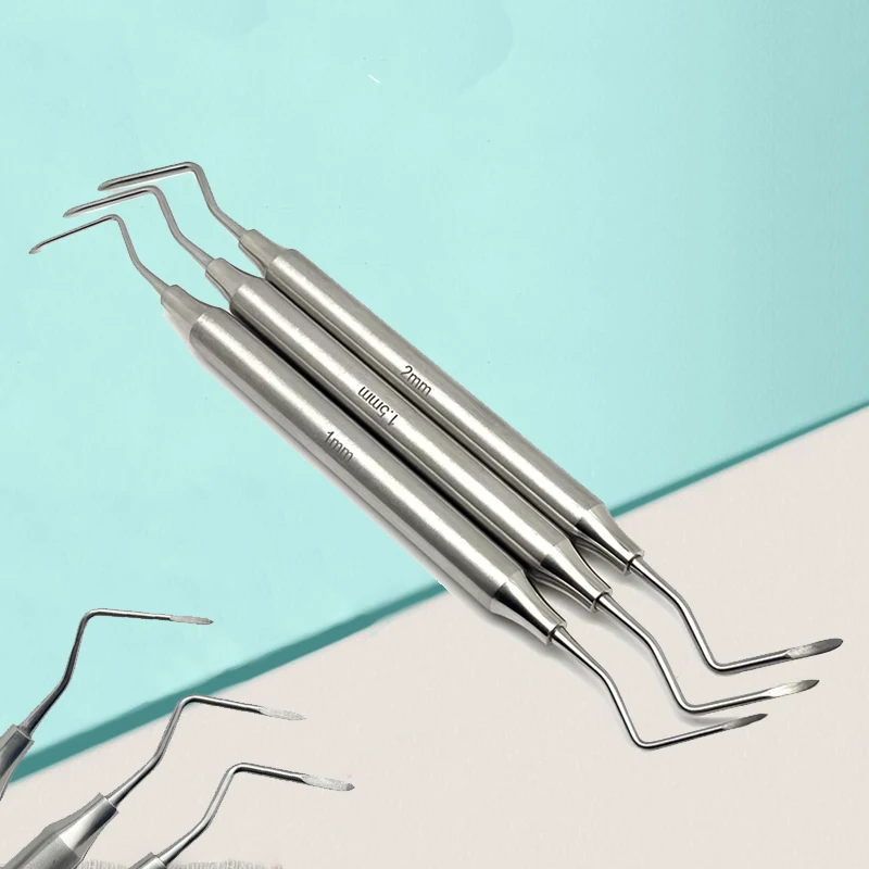 

Dental Minimally Invasive Extraction Dental Root Tip Pick Tool Tooth Elevator Sharp Tip Surgical Instrument