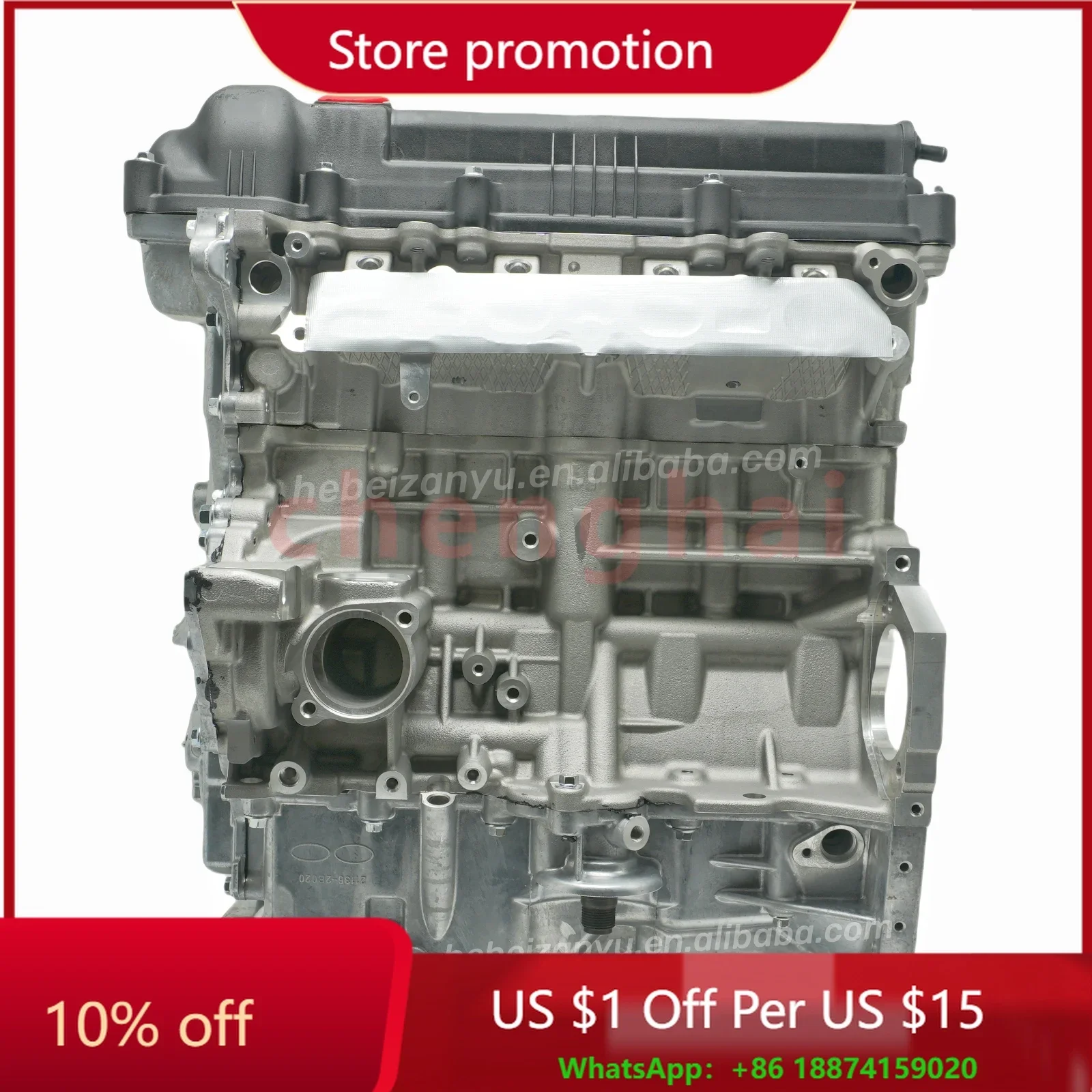 

Engine Assembly 1.6L G4FG Gasoline Motor For Hyundai Elantra i30 Solaris Kia Ceed Cerato Rio Auto Accesorios