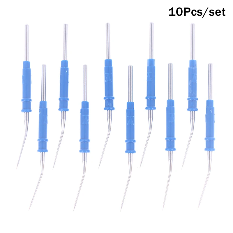 10Pcs ESU Pencil Tip Electrocoagulation Device Electrosurgery Blade Electrode Needle Electrode.