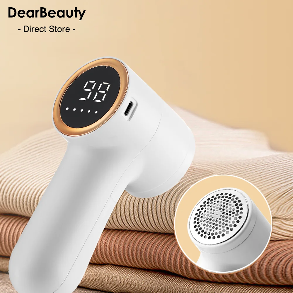 Lint Remover for Clothes Rechargeable Pellet Fuzz Remover Electric Portable Lint Remover for Clothing Fabric Shaver Fluff Trimme