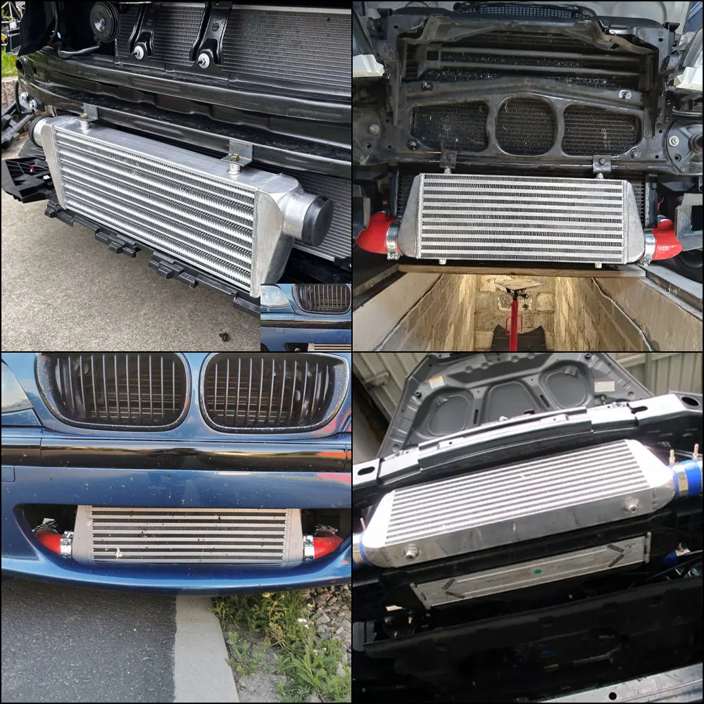 Universal Car Turbo Intercooler Cooling Pipe Tube 65mm 76mm Intake Ventilation Air Cooler Tube Modification Replacement Parts