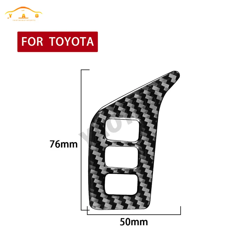 Carbon Fiber Dashboard Mileage Switch Panel Trim Sticker For Subaru BRZ Toyota 86 GT86 2016-2020