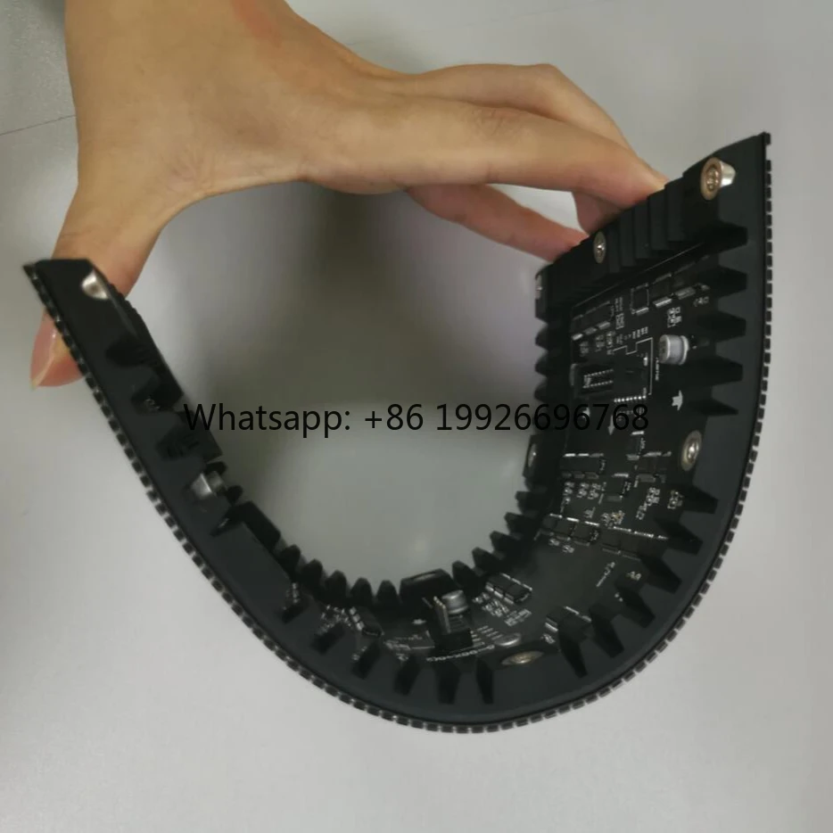 Customized Full Color Flexible Led Advertising Display Curved Module Led Video Wall Screen Panels