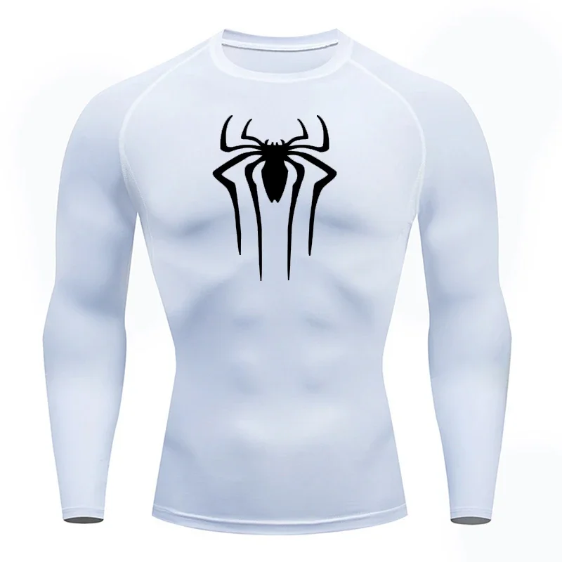 Sonnenschutz Sport zweite Haut laufen T-Shirt Männer Fitness Rash garda mma lange Ärmel Kompression shemd Trainings kleidung