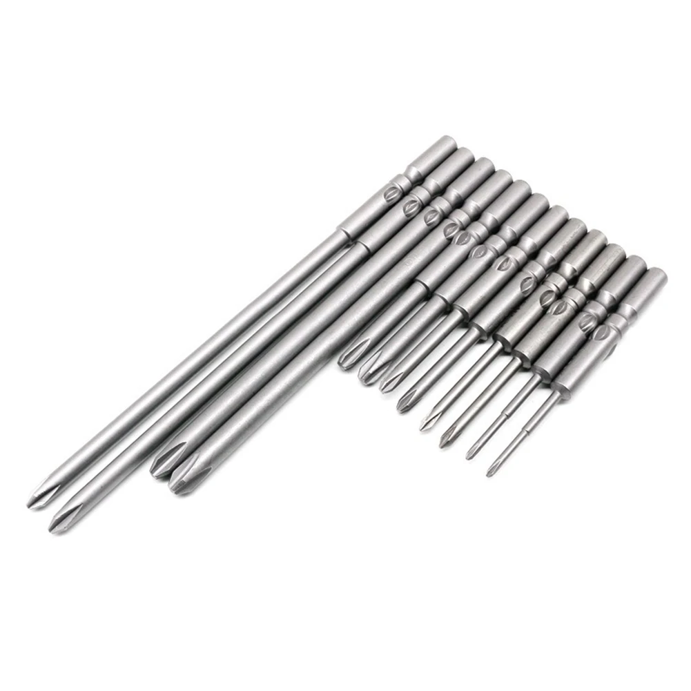 1PCS 6mm 마그네틱 스크루 드라이버 드릴 비트 PH00 PH0 PH1 전기/핸드 드릴 용 802 전기 크로스 스크루 드라이버 비트