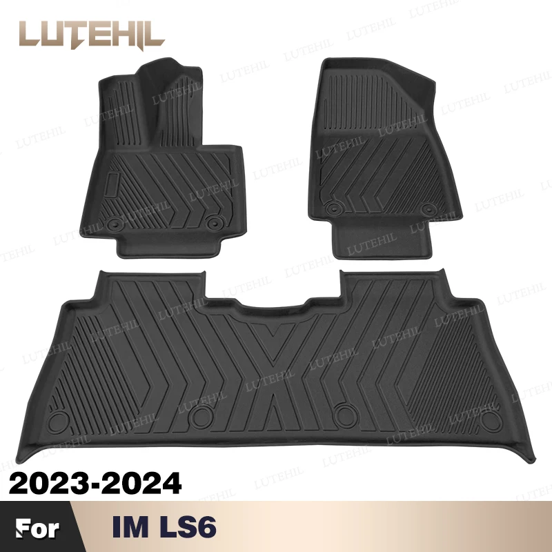 

For IM LS6 2023-2024 Custom All-Weather TPE Floor Mat Full Set Carpet Cover Waterproof Automotive Interior Protector Accessories